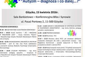 Autyzm - diagnoza i co dalej...?