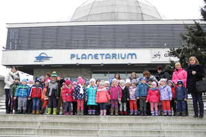 Przedszkolaki w planetarium