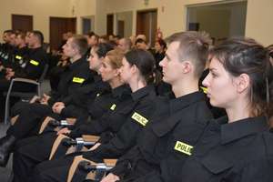 Ponad 190 policjantów rozpoczęło naukę w WSPol