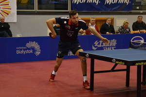 Srebro w tenisie stołowym wywalczył Patryk Chojnowski z Dekorglassu Działdowo 