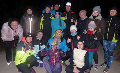 Trening biegowy z okazji Dnia Mężczyzny 