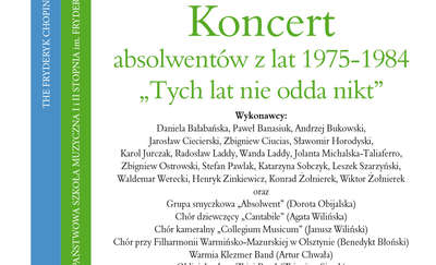 Koncert z okazji 70-lecia Państwowej Szkoły Muzycznej w Olsztynie