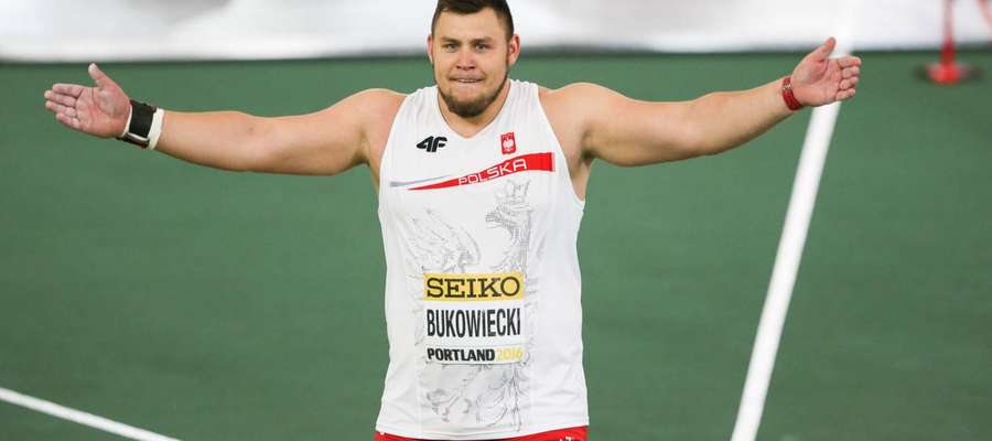 Podczas halowych mistrzostw świata w Portland Konradowi Bukowieckiemu do srebra zabrakło 36 centymetrów.