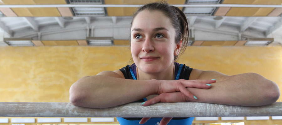 Paula Plichta od wielu lat należy do najlepszych gimnastyczek w Polsce Fot. Beata Szymańska