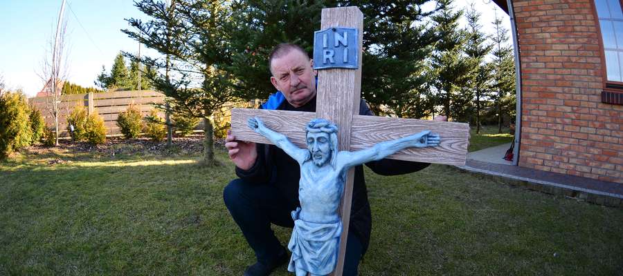 - Krzyż przekażemy parafii w Kalwarii Pacławskiej – mówi Tadeusz Żywica, jeden z pielgrzymów 