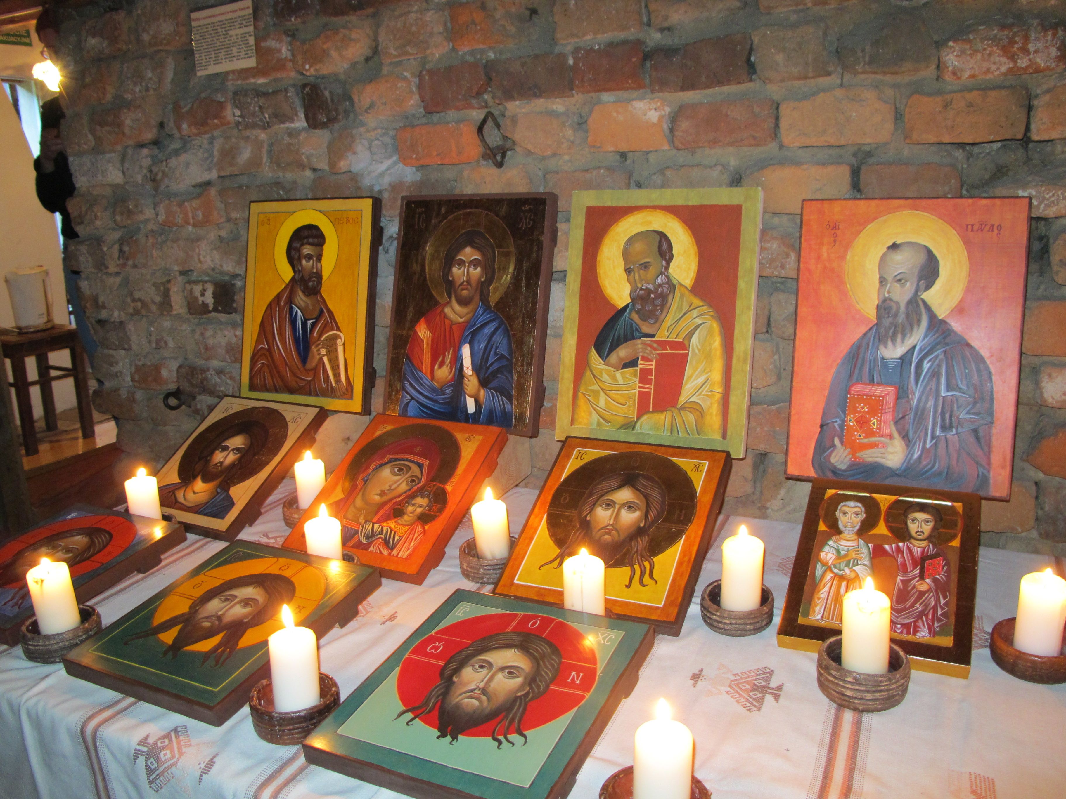 Wystawa bizantyjskich ikon w Skansenie Miejskim w Dobrym Mieście