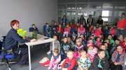 Uczniowie z wizytą w gołdapskiej komendzie