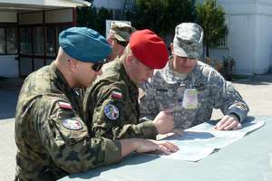 Dowódca Grupy Bojowej Wschód brał udział w polskim patrolu w Kosowie