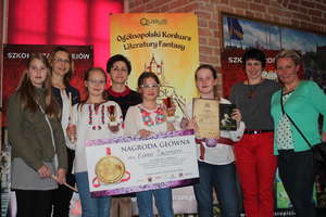 Zwycięzcy  Ogólnopolskiego Konkursu Fantasy „Źródła Marzeń”  z ukraińskiej szkoły