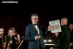 Artur Andrus wystąpił z Elbląską Orkiestrą Kameralną [zdjęcia]