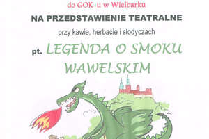 Przedstawienie teatralne "Legenda o smoku Wawelskim"
