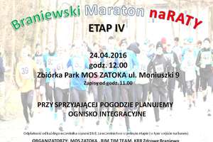 Braniewski Maraton na Raty. Kolejny start już 24 kwietnia