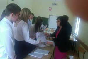 Egzamin gimnazjalny w Gołdapi