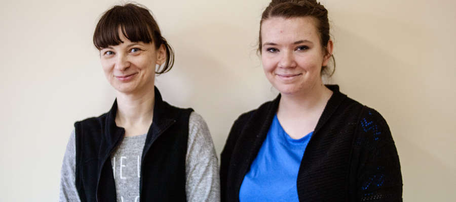 Od lewej: Elwira Giesek-Pacholska i Natalia Jung- Kędzierska zachęcają do udziału w bezpłatnych konsultacjach