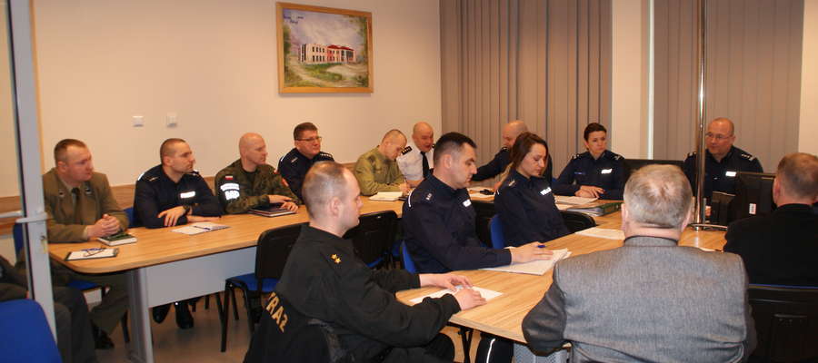 Pierwsze konsultacje dotyczące mapy zagrożeń bezpieczeństwa odbyły się 5 lutego w Komendzie Powiatowej Policji w Braniewie