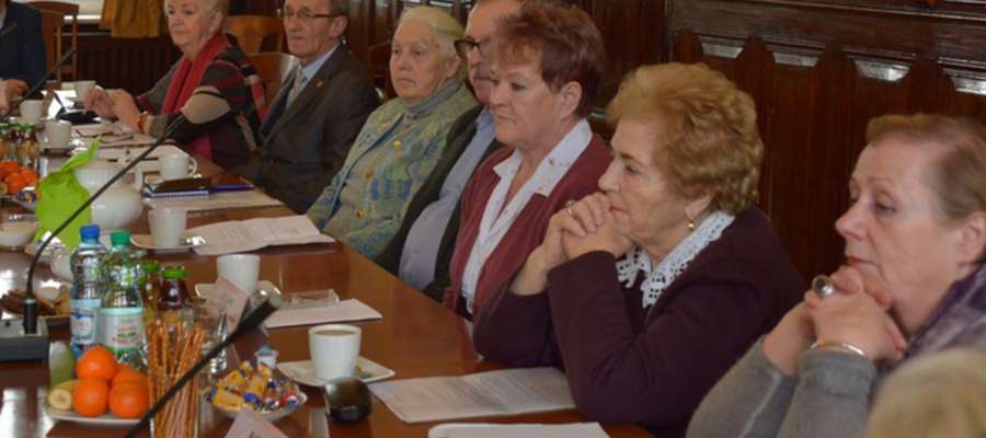 Jedno z posiedzeń Miejskiej Rady Seniorów