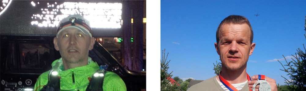 Piotr Koźmiński i Paweł Żmijewski w Ultramaratonie Podkarpackim - 115 km