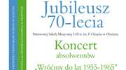 Zapraszamy na Koncert Jubileuszowy do Państwowej Szkoły Muzycznej I i II stopnia w Olsztynie!