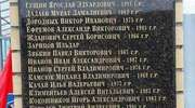 Rosjanie uczcili tablicą, tych którzy nie zginęli