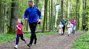 Rodzinne bieganie w Lesie Miejskim