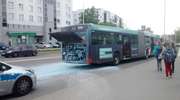 Pożar w autobusie na Wilczyńskiego w Olsztynie