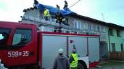 Z ostatniej chwili: Zerwany dach, strażacy likwidują straty po burzy