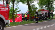 Tragiczny wypadek za Lipowcem. 32-letni kierowca zginął na miejscu  