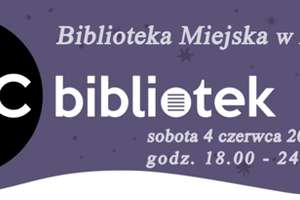  NOC W BIBLIOTECE ! - po raz pierwszy w Mrągowie