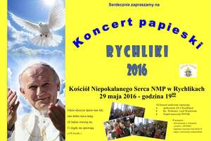 Koncert papieski w Rychlikach