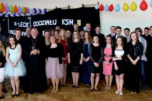 Jubileusz Katolickiego Stowarzyszenia Młodzieży Gołdapi