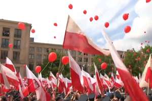 Protest celników w Warszawie. Chcą emerytur mundurowych dla wszystkich funkcjonariuszy