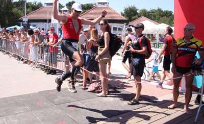 Triathlon w Lidzbarku coraz bardziej atrakcyjny 