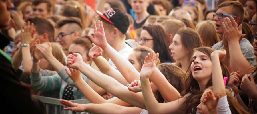 Publiczność lubawskiego koncertu