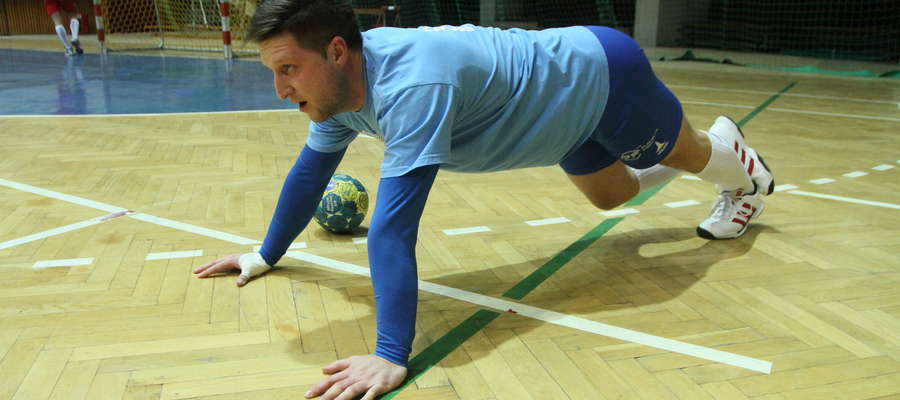 Marcin Malewski, jeden z najbardziej doświadczonych zawodników Warmii, chciałby jeszcze zagrać w Superlidze