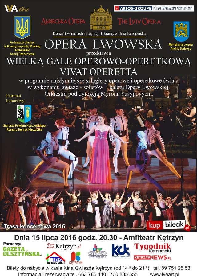 Vivat Operetta. Wielka gala operowo - operetkowa - full image
