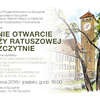 Letnie otwarcie Wieży Ratuszowej w Szczytnie