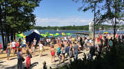 Słoneczny weekend w Olsztynie. Tłumy na plaży