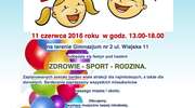 Przyjdź do gimnazjum nr 2 na festyn "Zdrowie — Sport — Rodzina"