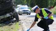 Wypadek pod Barczewem. Kierowca srebrnego samochodu sam zgłosił się do prokuratury