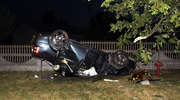 Wypadek w Windykach. Ranny 21- letni kierowca