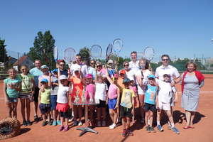 Turniej tenisowy w Mikołajkach 