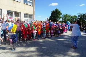 Festyn rodzinny w przedszkolu w Olecku 