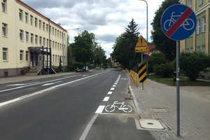 Kościuszki w Olsztynie będzie zwężona. Powstaną pasy dla rowerzystów