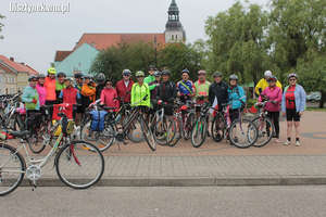 Międzynarodowa grupa rowerzystów odwiedziła Bisztynek