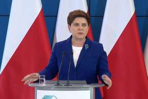 Premier Szydło o 