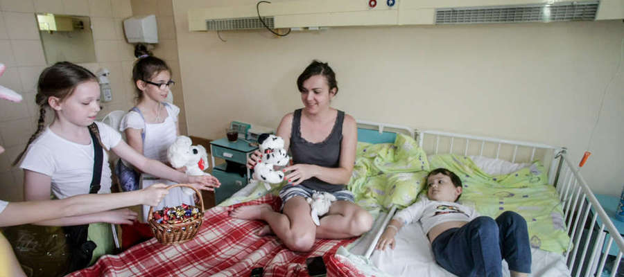 Dzień Dziecka w Wojewódzkim Szpitalu Zespolonym w Elblągu