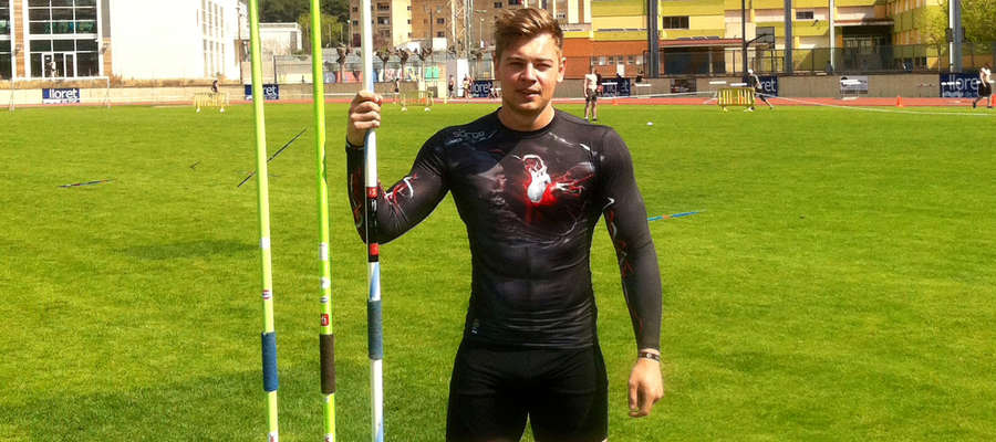 Kacper Oleszczuk ma 22 lata i specjalizuje się w rzucie oszczepem. Rok temu został młodzieżowym mistrzem Europy, w tym roku chciałby wypełnić minimum na igrzyska olimpijskie, które wynosi 83 metry