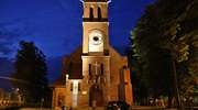 Iluminacja kościoła pw. św. Wojciecha w Działdowie staje się faktem [film, zdjęcia]