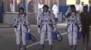 Troje astronautów poleciało na Międzynarodową Stację Kosmiczną. Spodziewany powrót w październiku