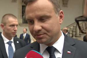 Andrzej Duda po spotkaniu z papieżem Franciszkiem: Nie rozmawialiśmy na temat uchodźców